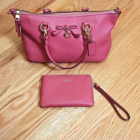 Coach Mini Ally Satchel and Wristlet - Picture 2 of 14